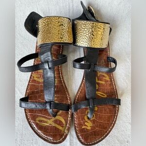 Sam Edelman Genette Ankle-Plate Gladiator Sandal.